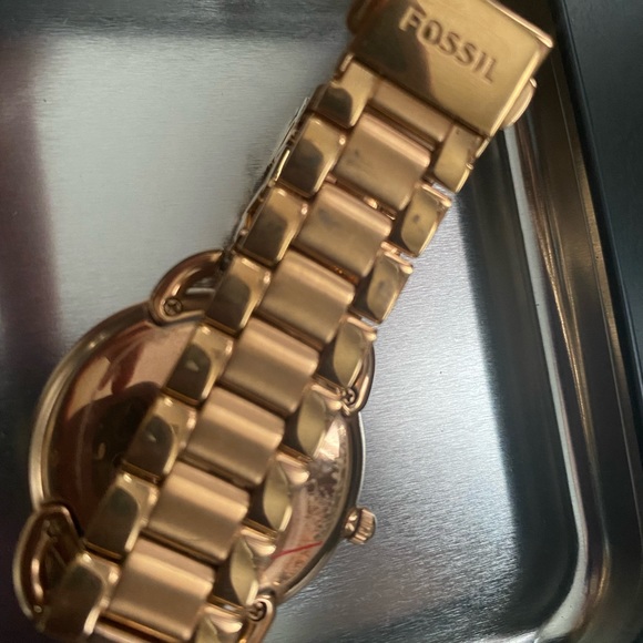 Tailor multifunction rose gold tone watch from fossil - Picture 2 of 2